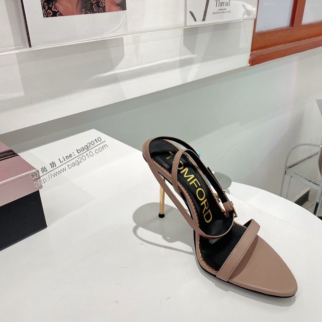 TOM FORD湯姆福特2022春夏專櫃新款女士高跟涼鞋 dx3125